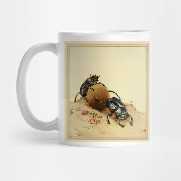 Vintage Dung Beetles by bluespecsstudio